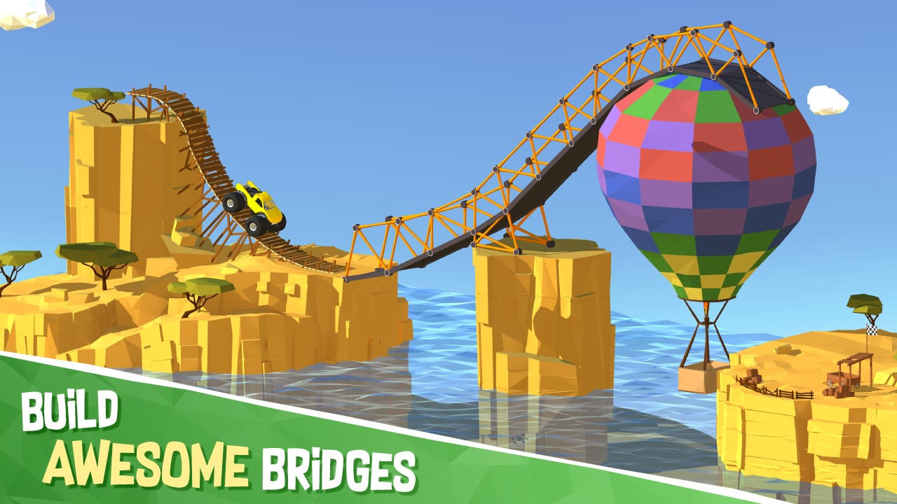 #2. Build a Bridge! (Nintendo) 来自: BoomBit Games