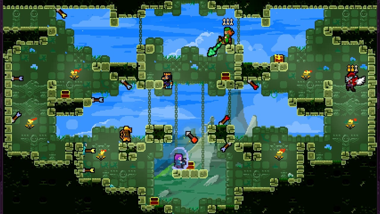 #1. TowerFall (Nintendo) โดย: Maddy Makes Games