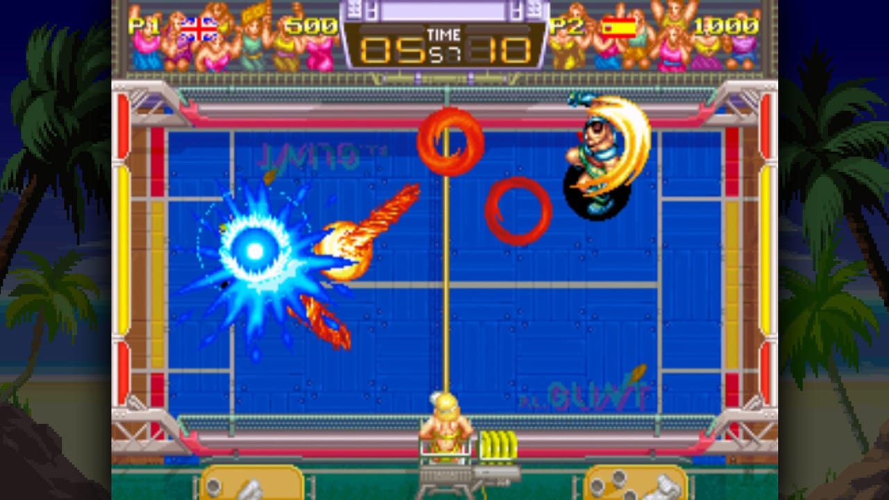 #2. Windjammers (Nintendo) Podle: Dotemu