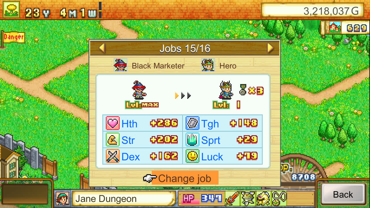 #3. Dungeon Village (Nintendo) بواسطة: Kairosoft