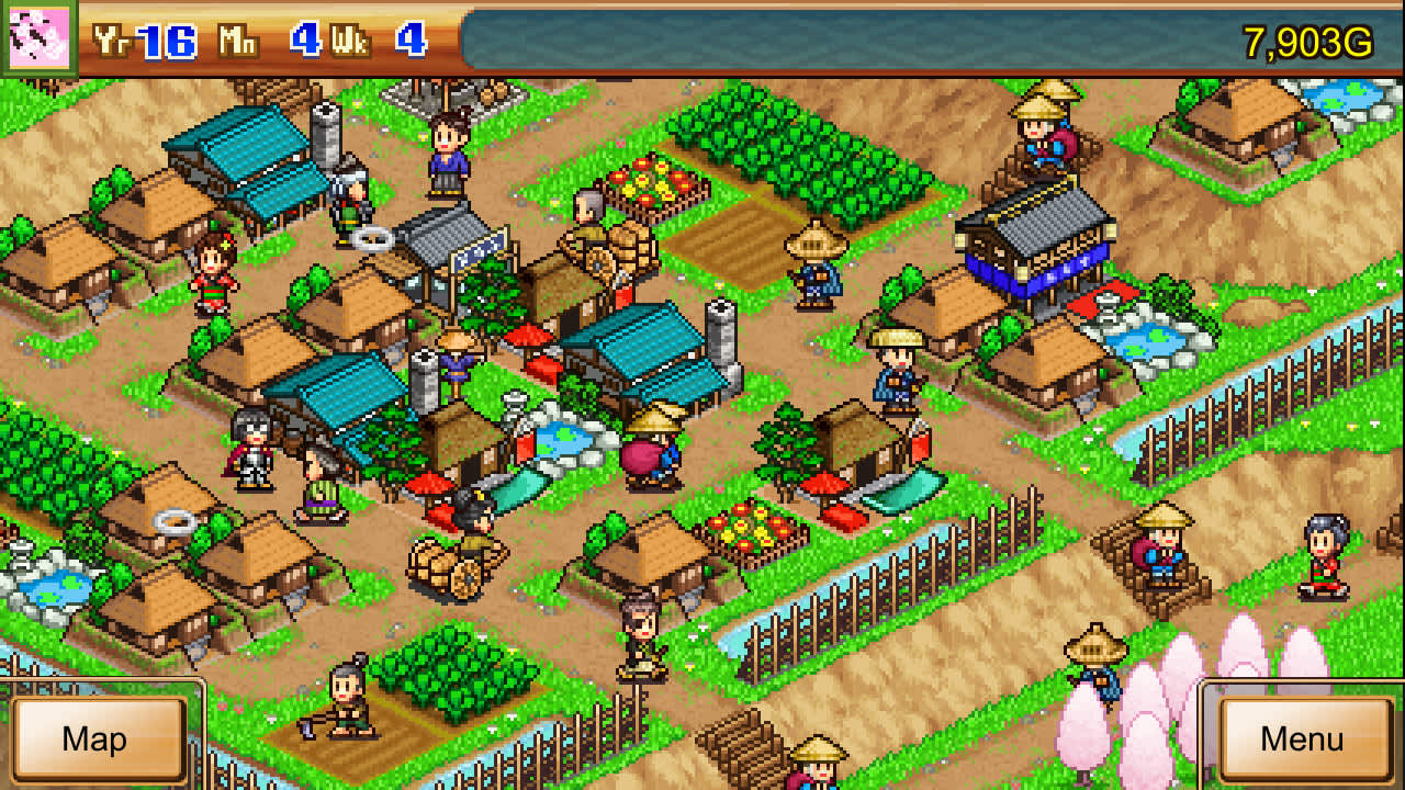 #1. Ninja Village (Nintendo) Podle: Kairosoft