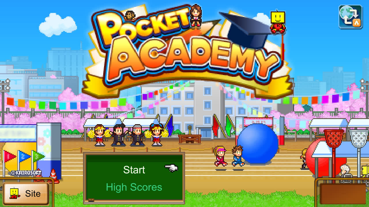 #5. Pocket Academy (Nintendo) Podle: Kairosoft