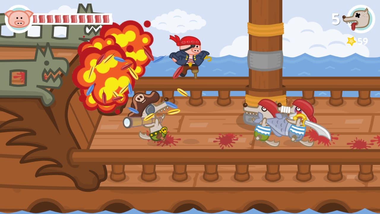 #6. Iron Snout (Nintendo) 由: Ratalaika Games