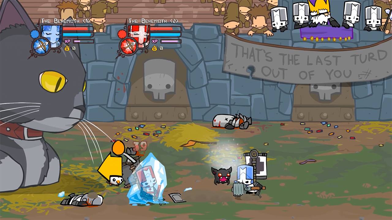 #5. Castle Crashers Remastered (Nintendo) De: The Behemoth