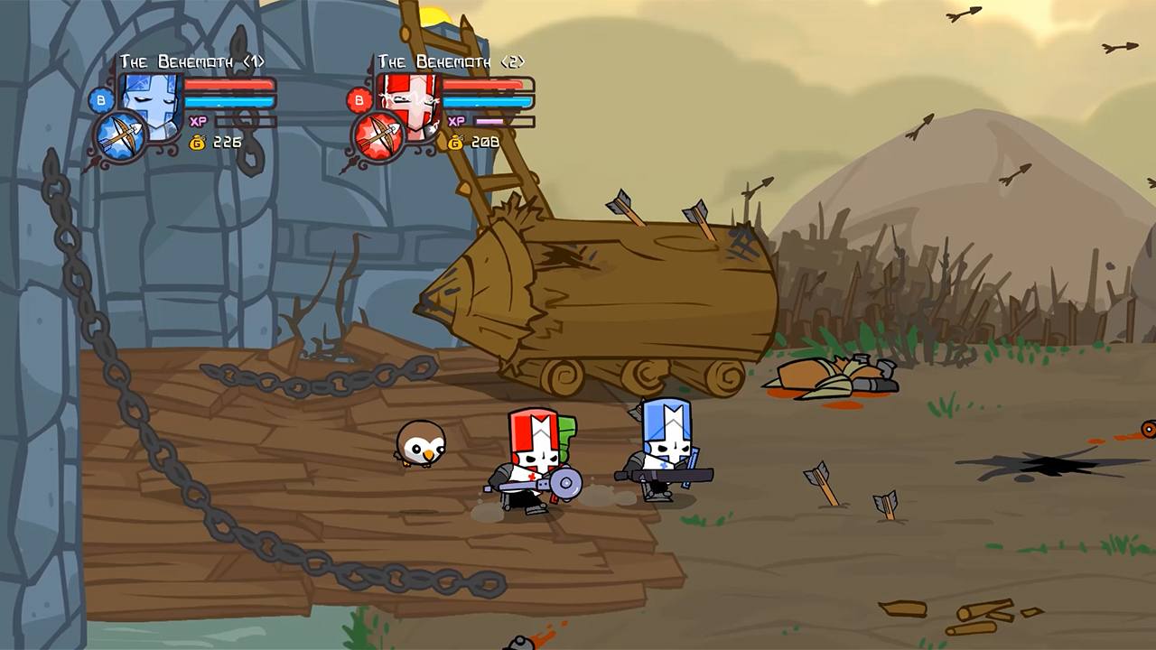 #1. Castle Crashers Remastered (Nintendo) De: The Behemoth