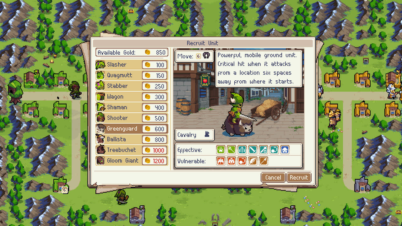 #5. Wargroove (Nintendo) 来自: Chucklefish