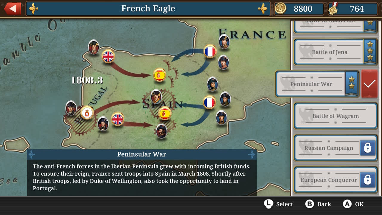 #6. European Conqueror X (Nintendo) By: CIRCLE Ent.