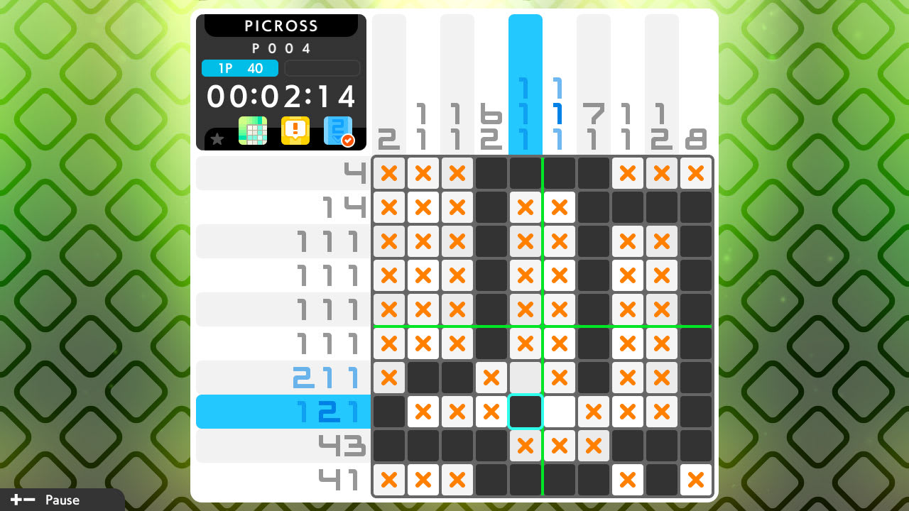 #3. PICROSS S3 (Nintendo) Podle: JUPITER