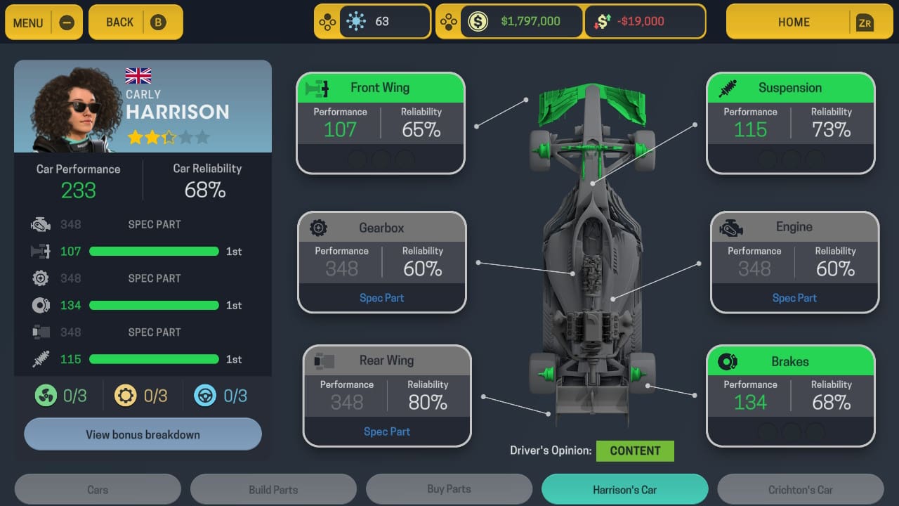 #2. Motorsport Manager for Nintendo Switch™ (Nintendo) بواسطة: Curve Digital