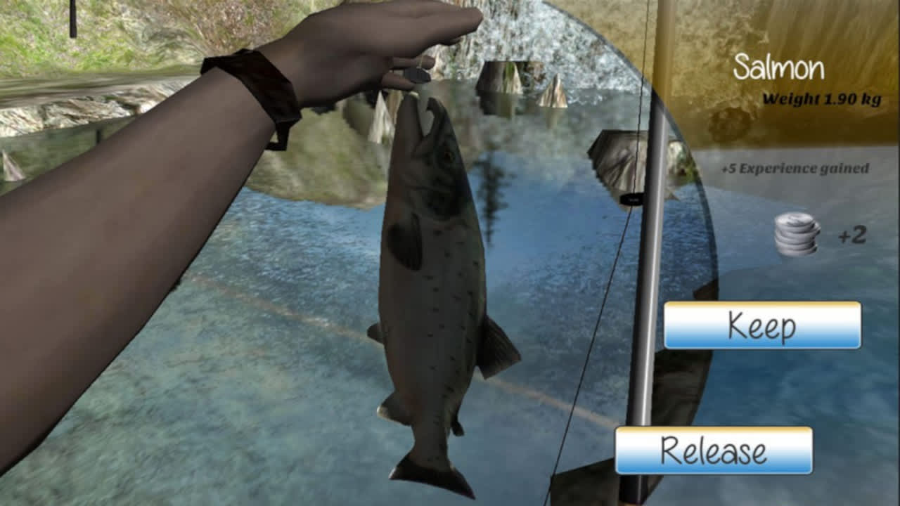 #4. GoFishing 3D (Nintendo) By: Ultimate Games
