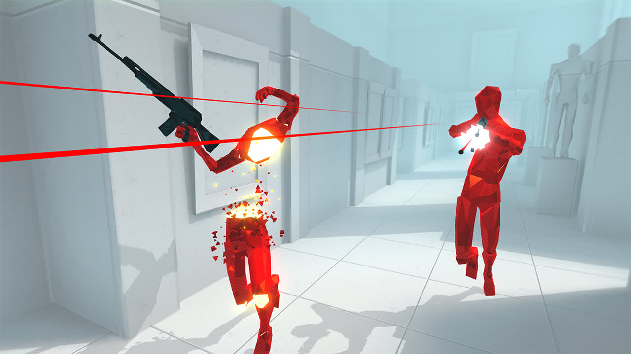 #5. SUPERHOT (Nintendo) By: SUPERHOT