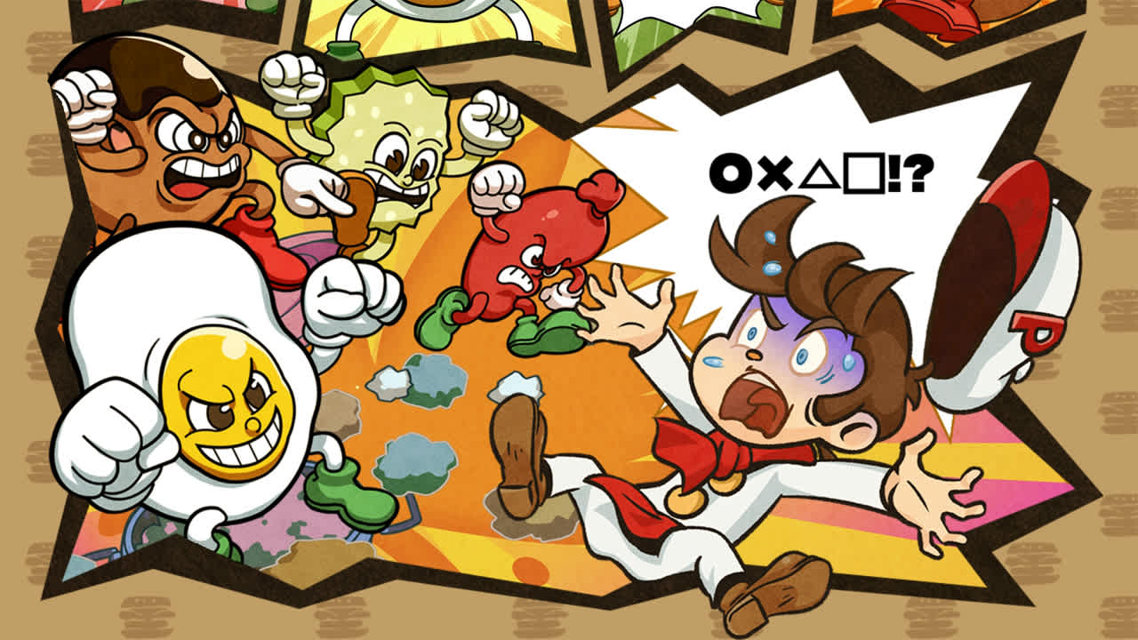 #2. BurgerTime Party! (Nintendo) By: Marvelous (XSEED)