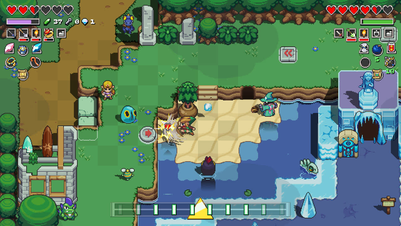 #6. Cadence of Hyrule: Crypt of the NecroDancer Featuring The Legend of Zelda (Nintendo) Podle: Nintendo