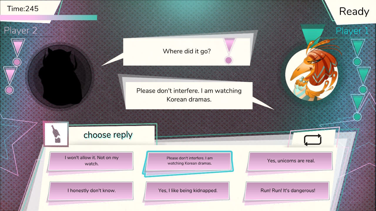 #1. Talk it Out: Handheld Game (Nintendo) Bởi: Pat-o-logic Studio