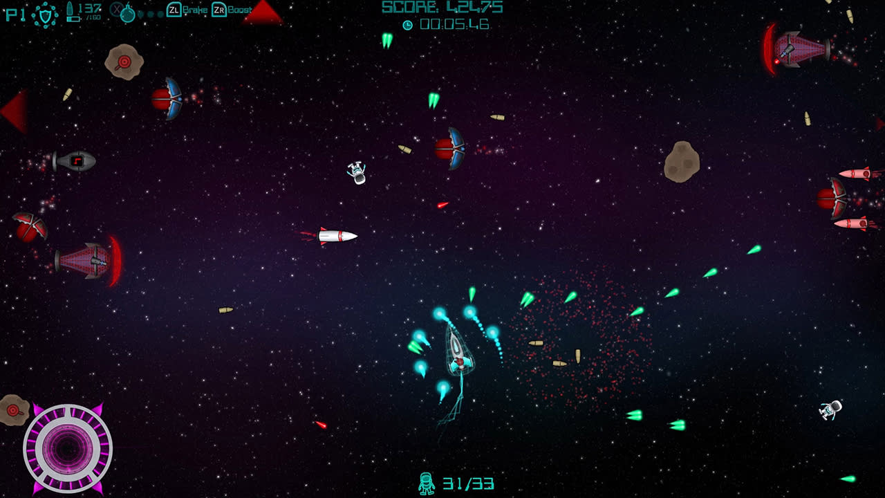 #5. Super Mega Space Blaster Special Turbo (Nintendo) By: Bare Knuckle Development