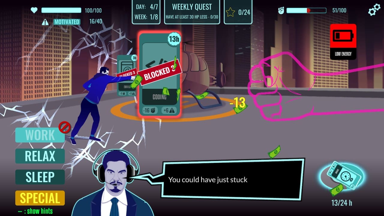 #2. Invisible Fist (Nintendo) De: Pineapple Works