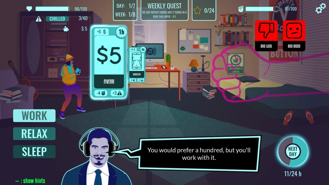 #5. Invisible Fist (Nintendo) De: Pineapple Works