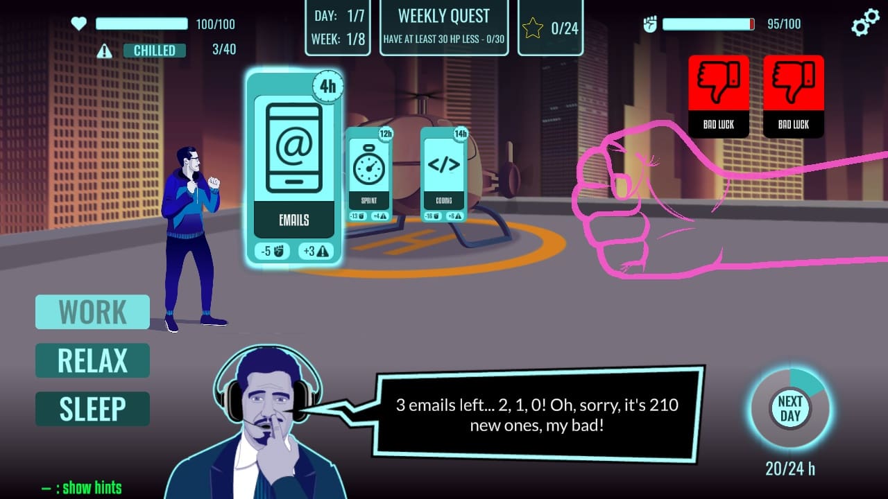 #1. Invisible Fist (Nintendo) De: Pineapple Works