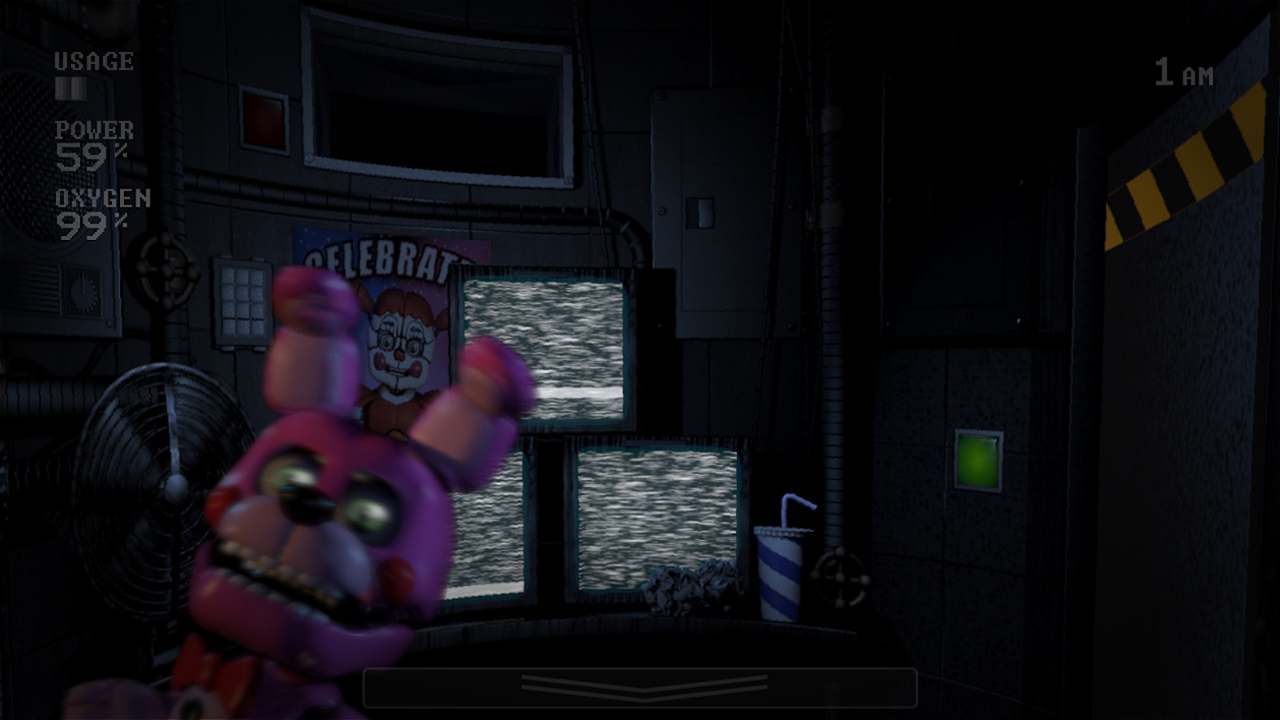 #3. Five Nights at Freddy's: Sister Location (Nintendo) Podle: Clickteam