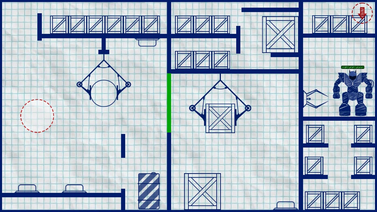 #3. Robots under attack! (Nintendo) 由: Dmytro Derybas