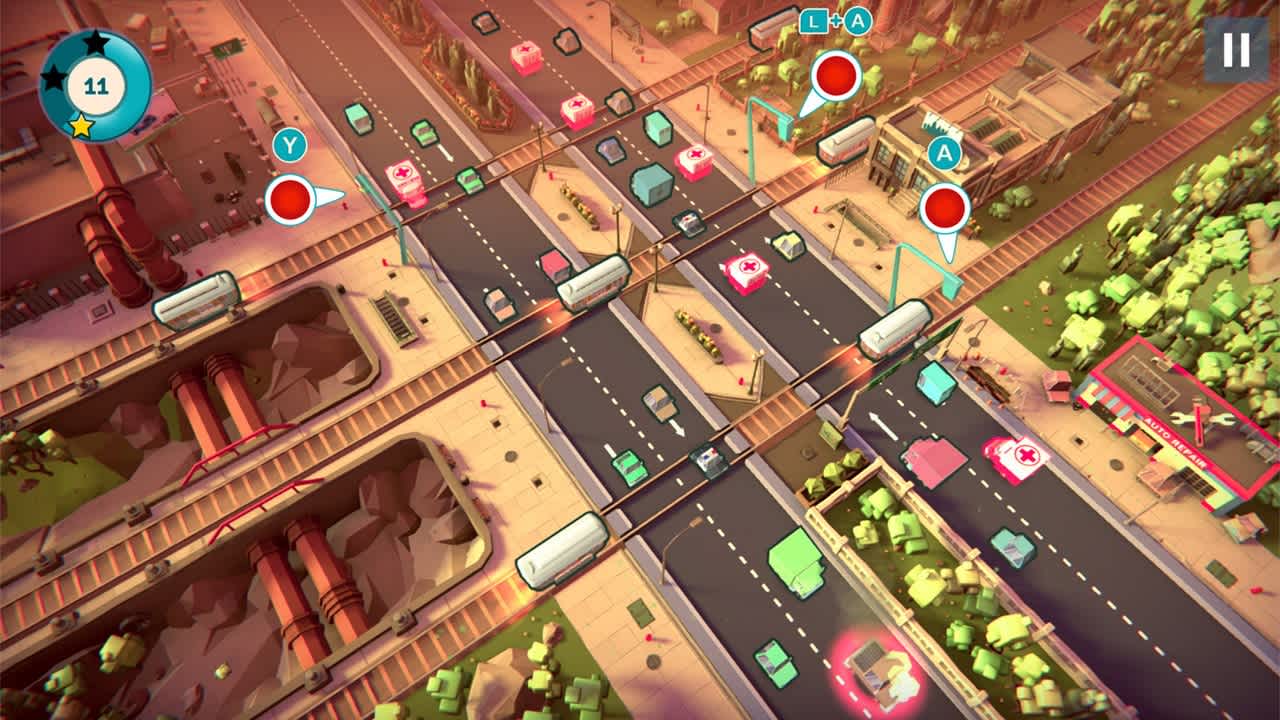 #3. Urban Flow (Nintendo) By: Baltoro Games