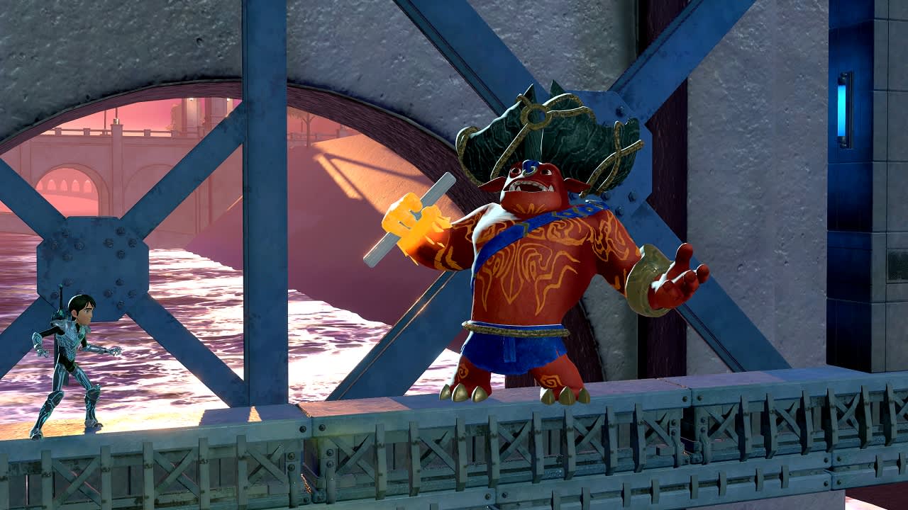 #4. Trollhunters: Defenders of Arcadia (Nintendo) By: Outright Games