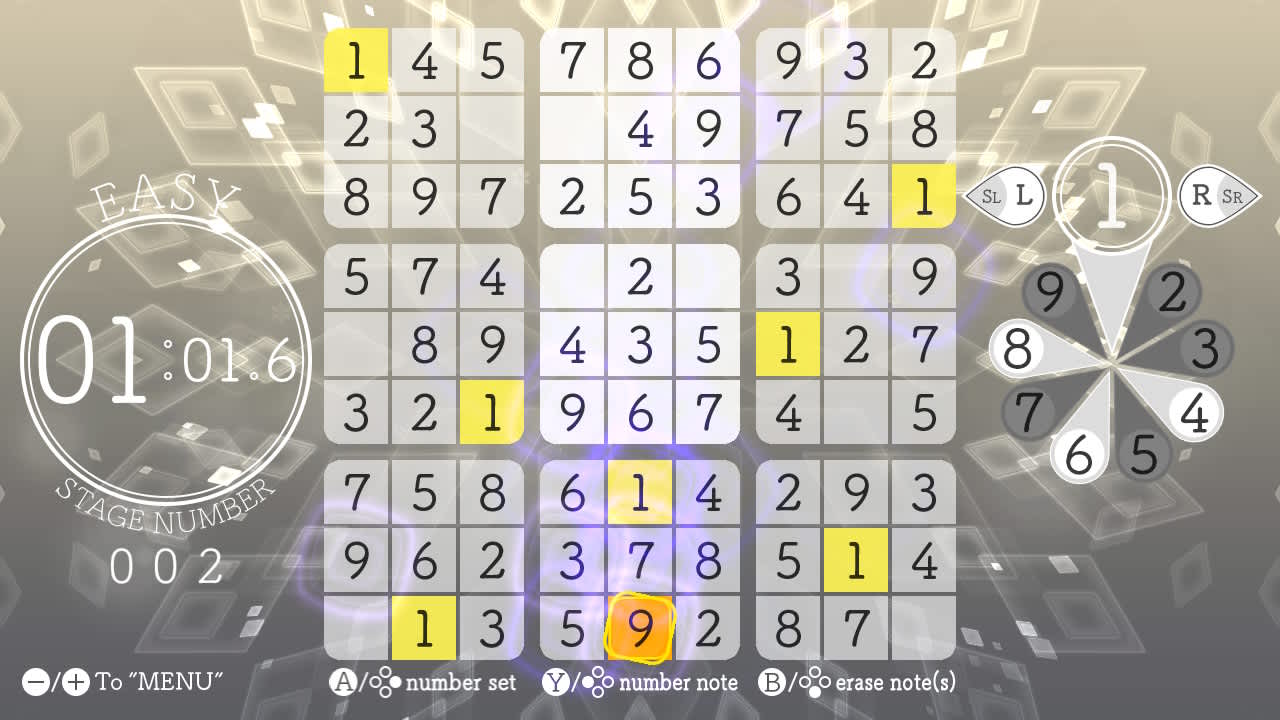 #3. Sudoku Relax 4 Winter Snow (Nintendo) Podle: G-MODE