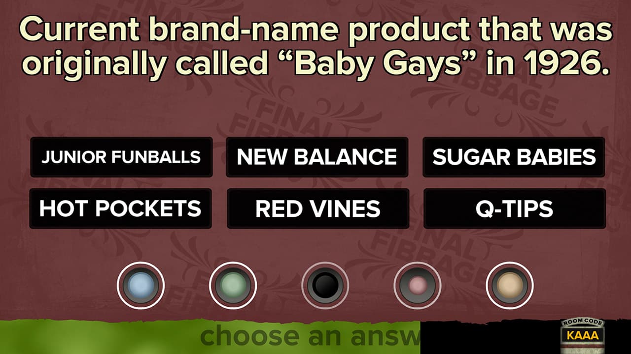 #1. Fibbage XL (Nintendo) Által: Jackbox Games