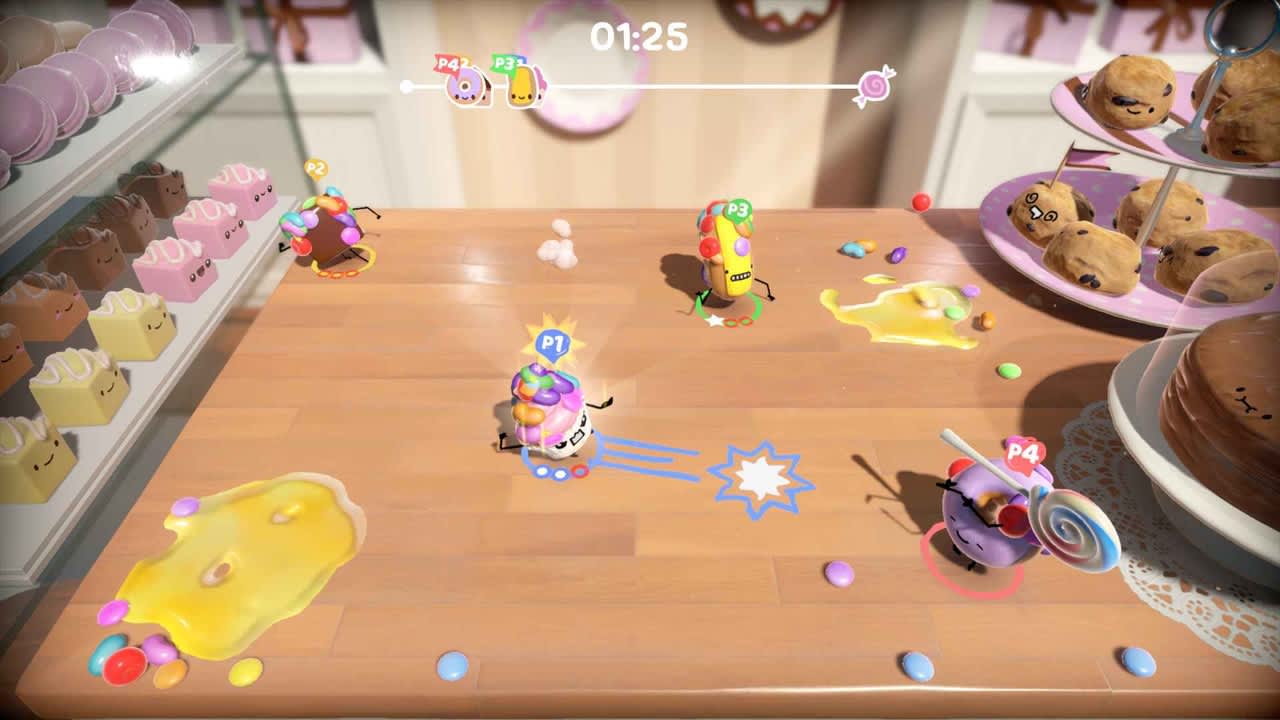 #2. Cake Bash (Nintendo) Podle: Coatsink Software