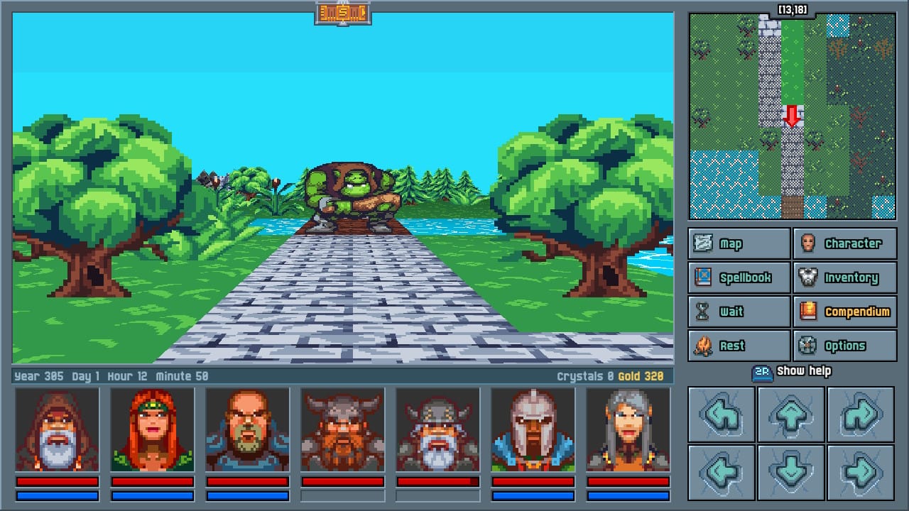 #1. Legends of Amberland: The Forgotten Crown (Nintendo) Door: Pineapple Works