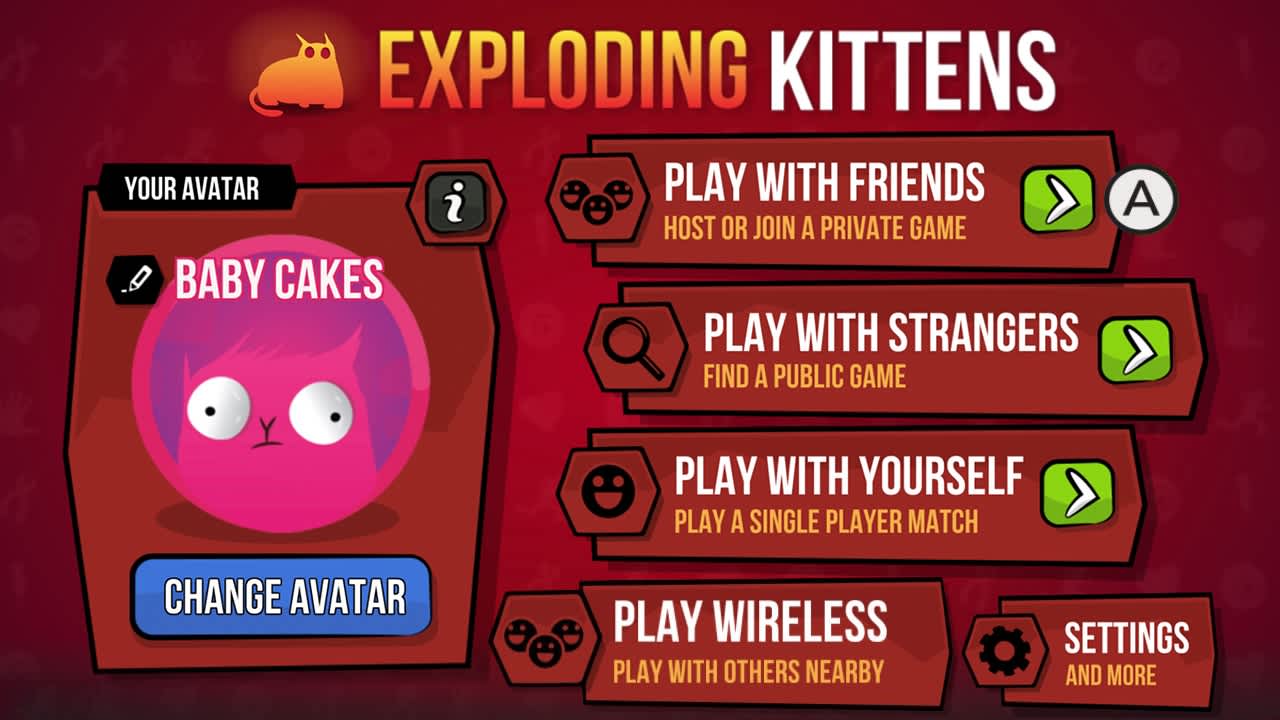 #2. Exploding Kittens (Nintendo) 由: Exploding Kittens
