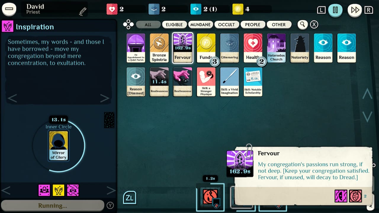 #5. Cultist Simulator: Initiate Edition (Nintendo) 게시자: PLAYDIGIOUS