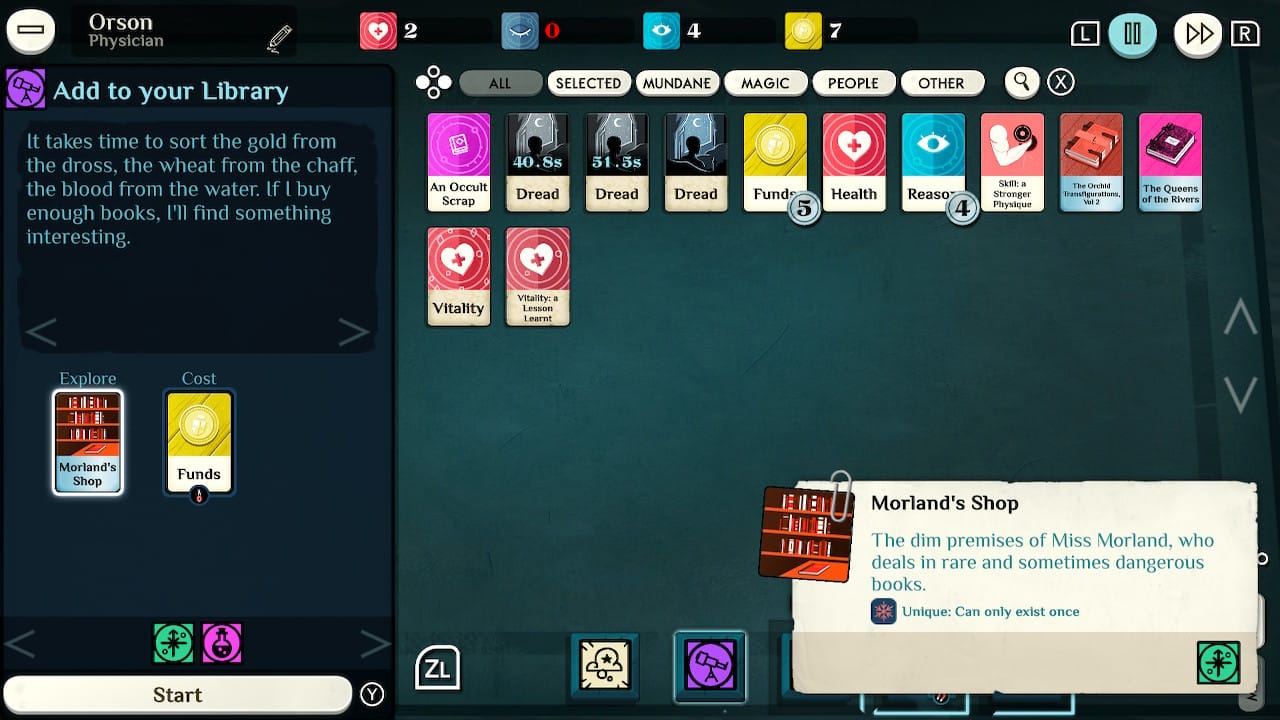 #1. Cultist Simulator: Initiate Edition (Nintendo) 게시자: PLAYDIGIOUS