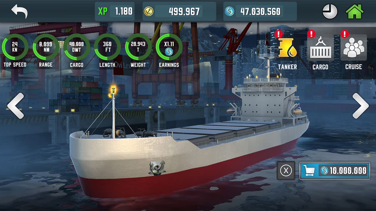 #1. Ship Simulator (Nintendo) โดย: SC Ovilex Soft