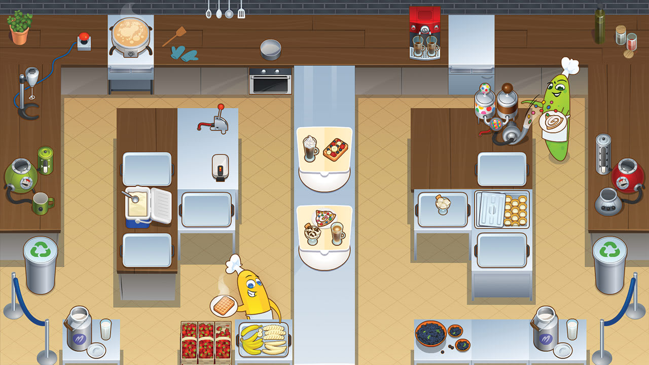 #4. Let's Cook Together (Nintendo) By: Yellow Dot