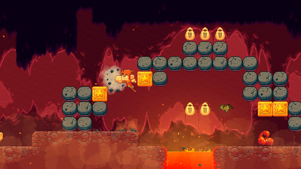 #5. Alex Kidd in Miracle World DX (Nintendo) 由: Max Ent Games