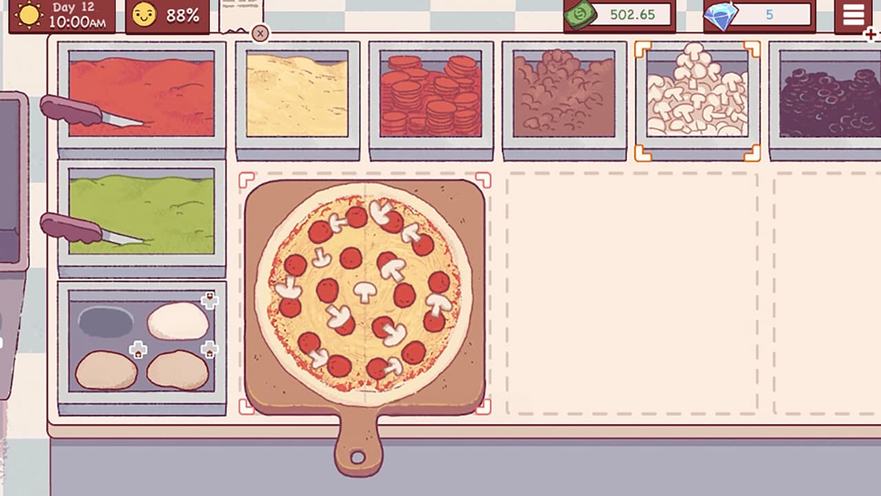 #2. Good Pizza, Great Pizza (Nintendo) 由: PM Studios