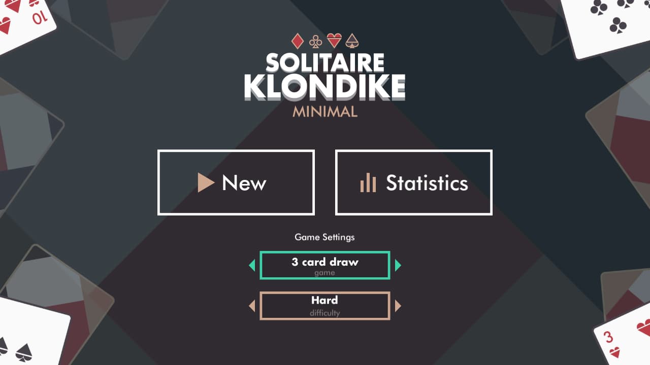 #5. Solitaire Klondike Minimal (Nintendo) Podle: hook.gg