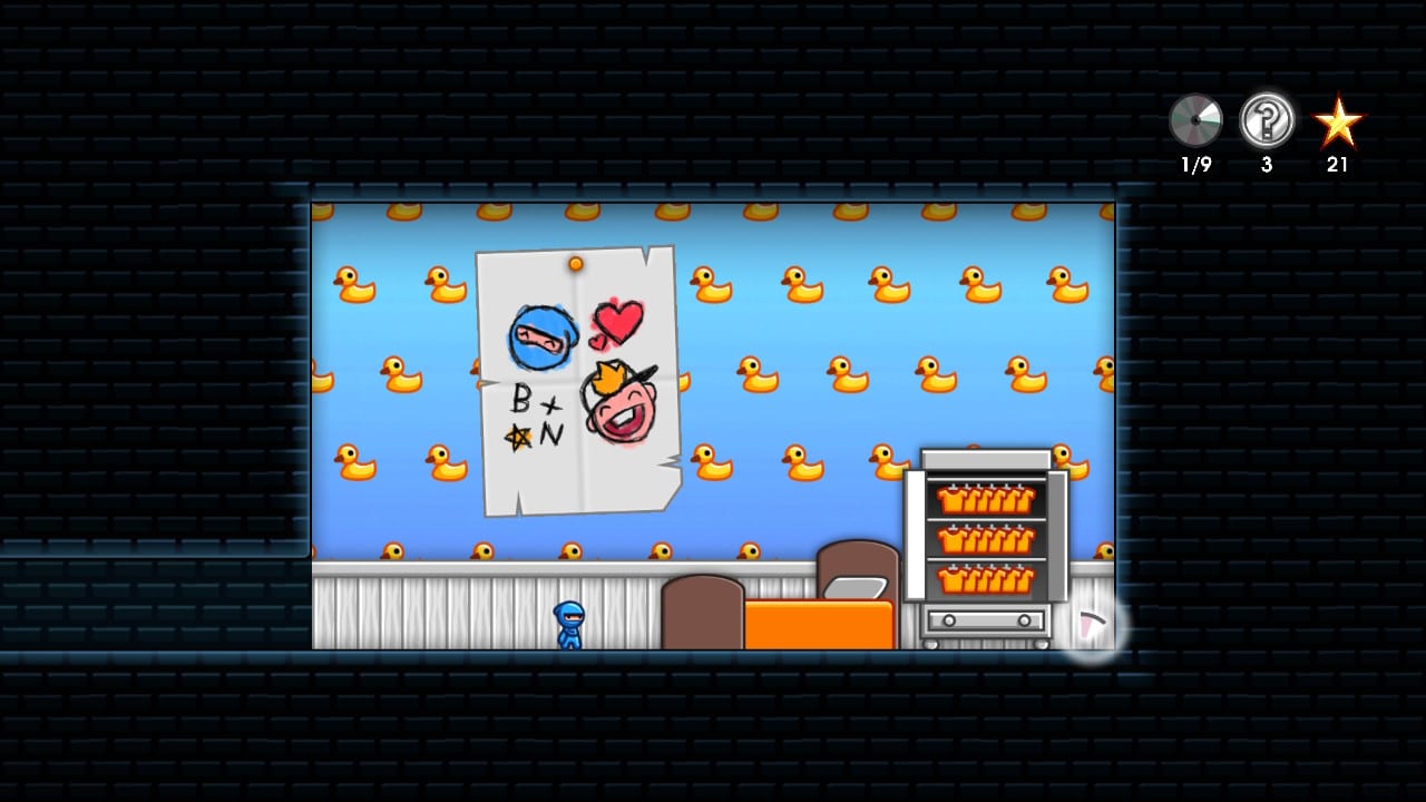 #3. 10 Second Ninja X (Nintendo) Podle: Thalamus Digital