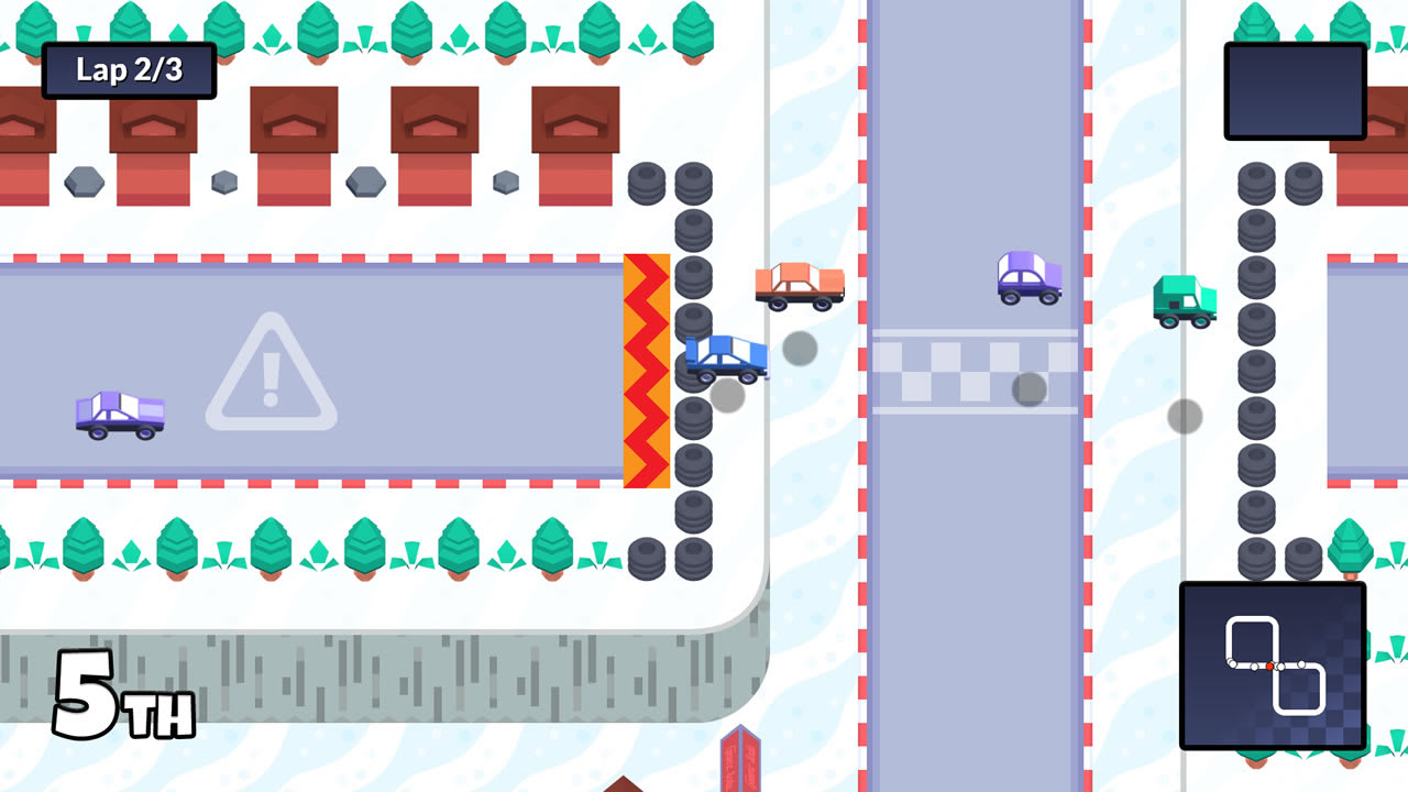 #1. Tiny World Racing (Nintendo) 由: Chequered Ink