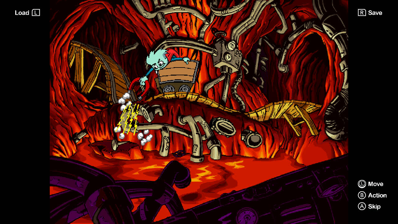 #3. Pajama Sam: No Need to Hide When It's Dark Outside (Nintendo) Door: UFO Interactive