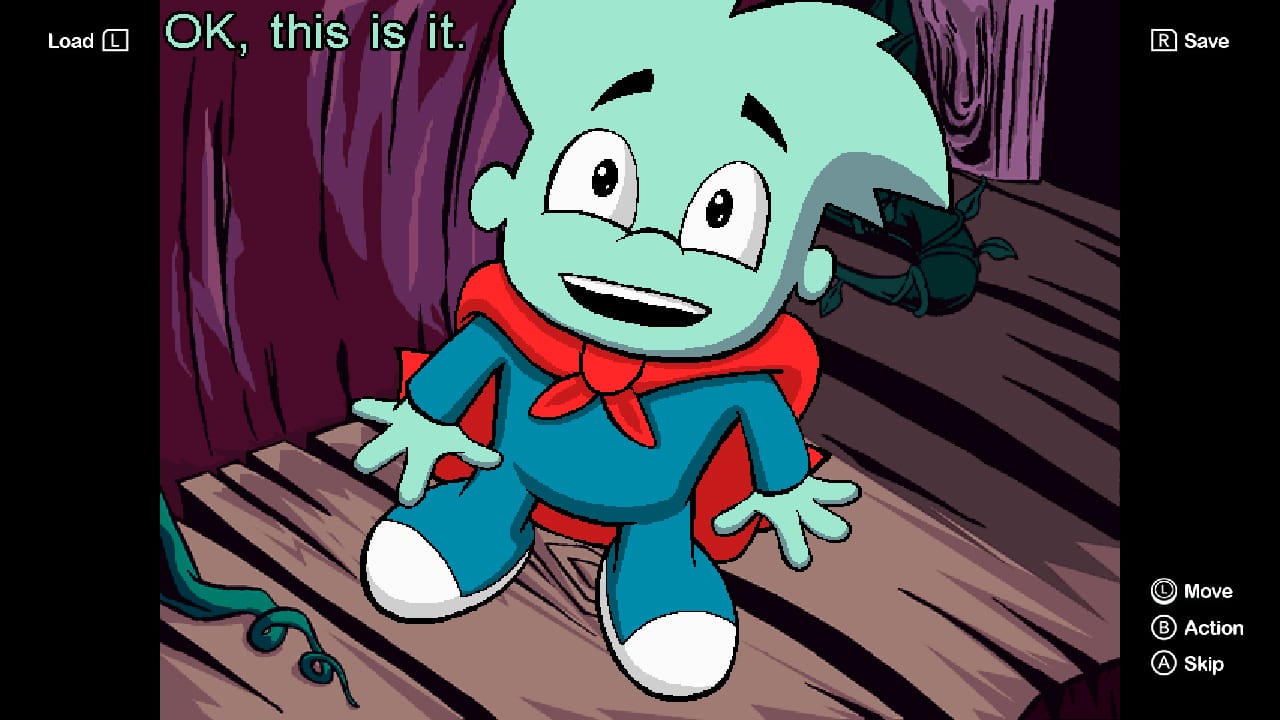 #4. Pajama Sam: No Need to Hide When It's Dark Outside (Nintendo) Door: UFO Interactive