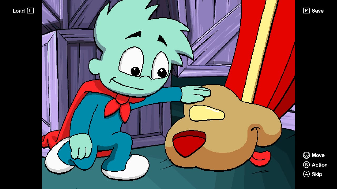 #6. Pajama Sam 2: Thunder And Lightning Aren't So Frightening (Nintendo) Podle: UFO Interactive