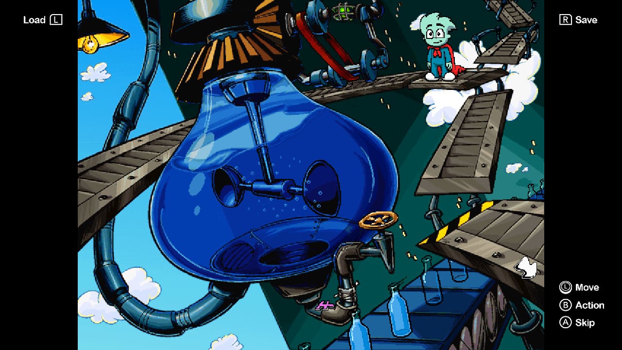 #2. Pajama Sam 2: Thunder And Lightning Aren't So Frightening (Nintendo) Podle: UFO Interactive