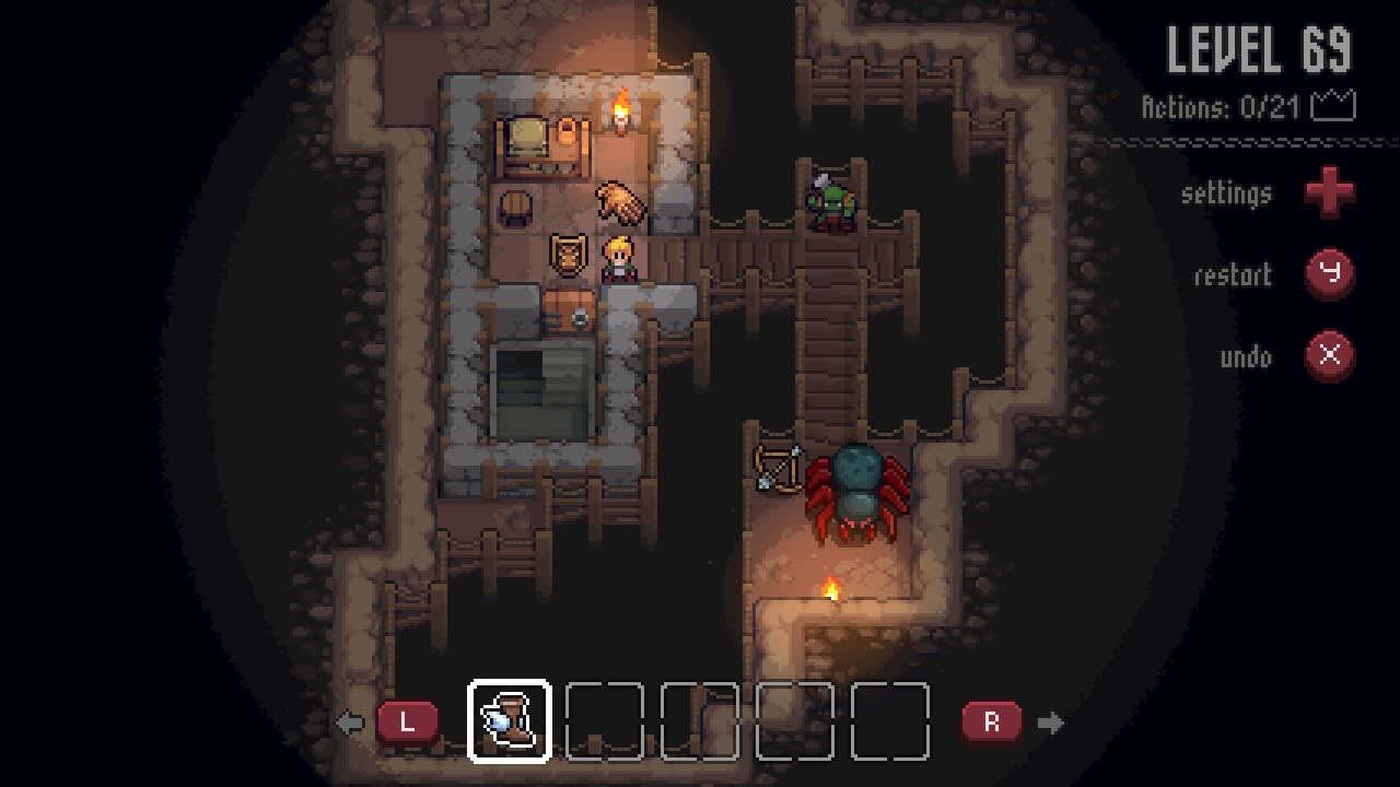 #4. Dungeon and Puzzles (Nintendo) Podle: Digital Crafter