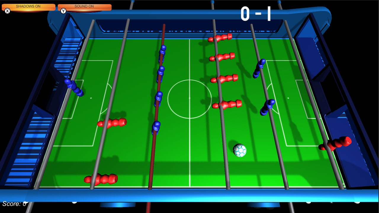 #1. Table Soccer Foosball (Nintendo) 由: Pix Arts