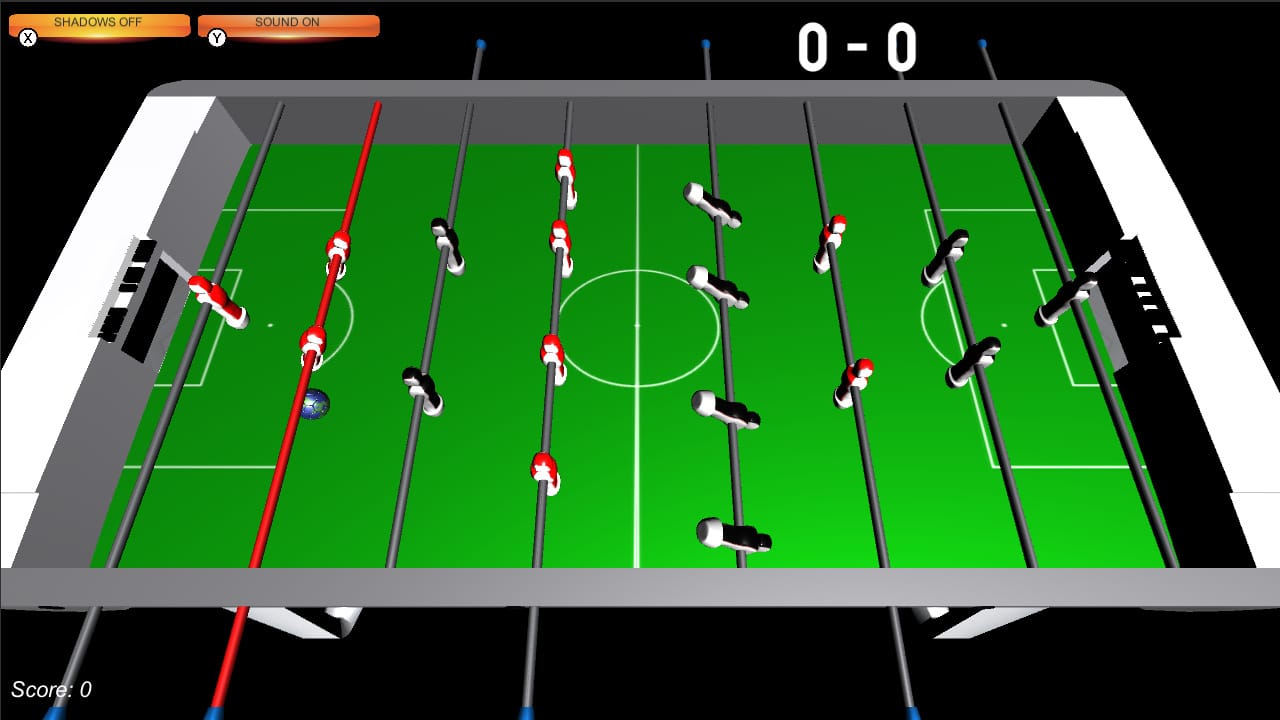 #3. Table Soccer Foosball (Nintendo) 由: Pix Arts