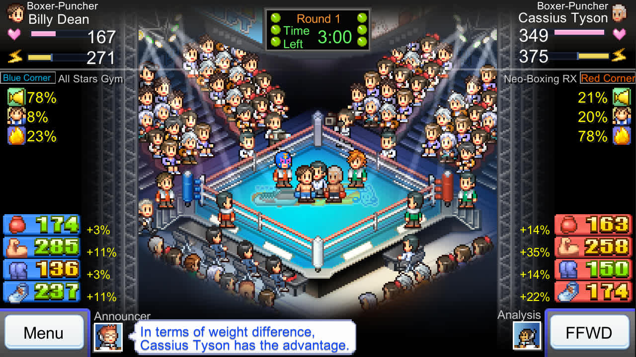 #1. Boxing Gym Story (Nintendo) Podle: Kairosoft