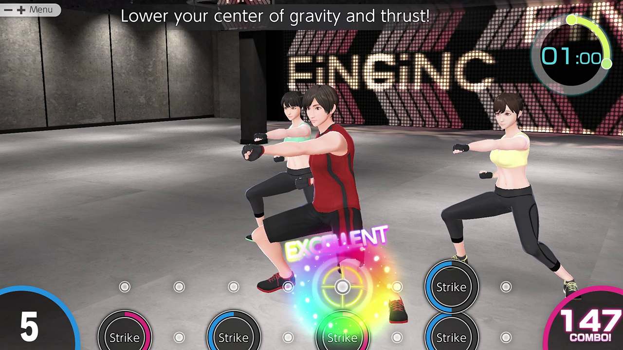 #5. Knockout Home Fitness (Nintendo) โดย: Marvelous (XSEED)