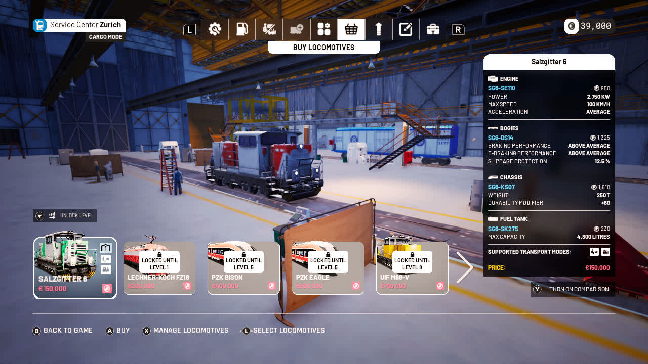 #2. Train Life: A Railway Simulator (Nintendo) Ved: Nacon